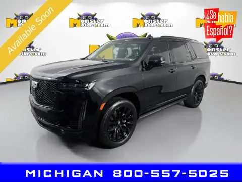 Black 2023 Cadillac Escalade Sport Platinum for sale in Michigan Center, MI