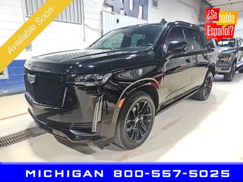 Black 2023 Cadillac Escalade Sport Platinum for sale in Michigan Center, MI