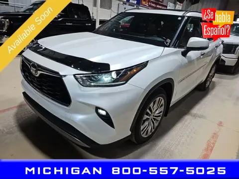 Unknown 2022 Toyota Highlander Platinum for sale in Michigan Center, MI