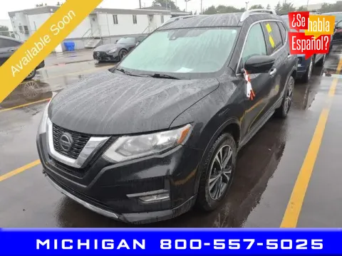 Black 2020 Nissan Rogue SV for sale in Michigan Center, MI