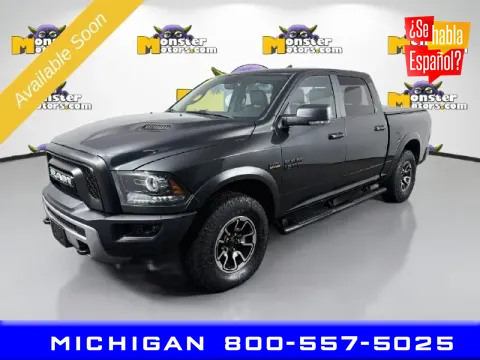 Black 2017 Ram 1500 Rebel for sale in Michigan Center, MI