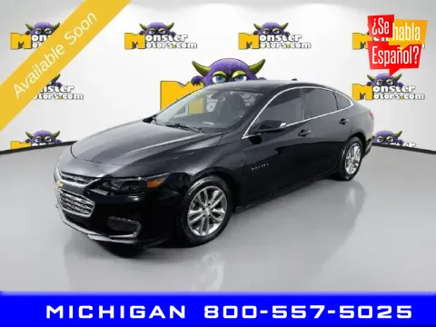 Blue 2016 Chevrolet Malibu LT for sale in Michigan Center, MI
