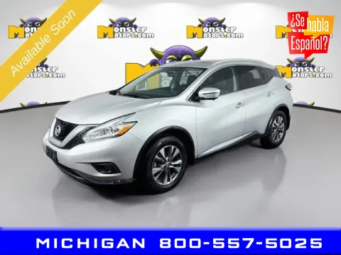 Silver 2017 Nissan Murano SL for sale in Michigan Center, MI