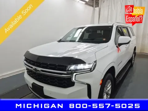 White 2023 Chevrolet Suburban LS for sale in Michigan Center, MI