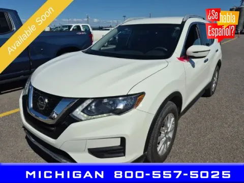 White 2019 Nissan Rogue S for sale in Michigan Center, MI