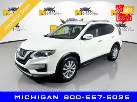 White 2019 Nissan Rogue S for sale in Michigan Center, MI