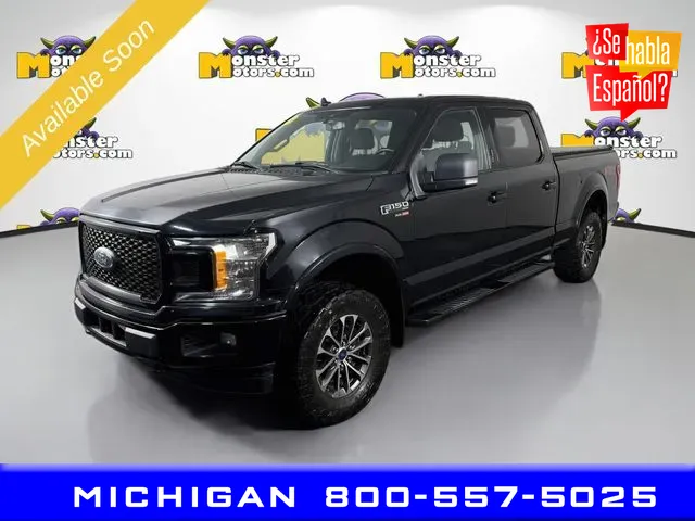 Black 2019 Ford F-150 XLT for sale in Michigan Center, MI
