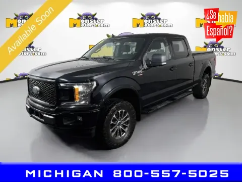 Black 2019 Ford F-150 XLT for sale in Michigan Center, MI