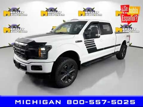White 2018 Ford F-150 XLT for sale in Michigan Center, MI
