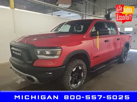 Red 2022 Ram 1500 Rebel for sale in Michigan Center, MI