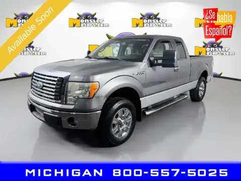 Gray 2010 Ford F-150 XLT for sale in Michigan Center, MI