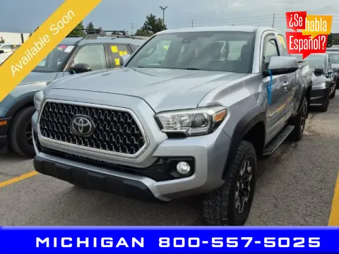 Silver 2018 Toyota Tacoma SR5 for sale in Michigan Center, MI