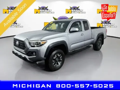 Silver 2018 Toyota Tacoma SR5 for sale in Michigan Center, MI