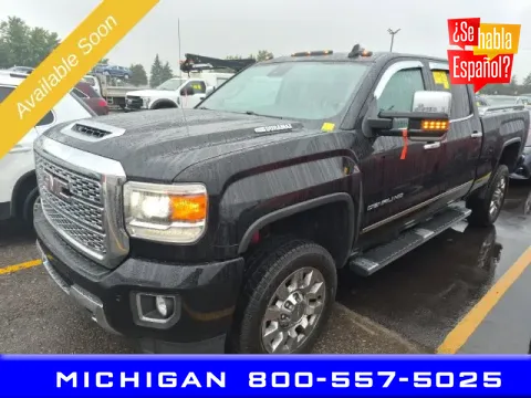 Black 2018 GMC Sierra 2500 HD Denali for sale in Michigan Center, MI