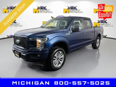 Blue 2018 Ford F-150 XL for sale in Michigan Center, MI