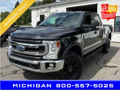 Black 2021 Ford F-250SD for sale in Michigan Center, MI