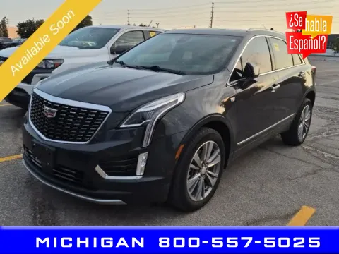 Gray 2022 Cadillac XT5 Premium Luxury for sale in Michigan Center, MI