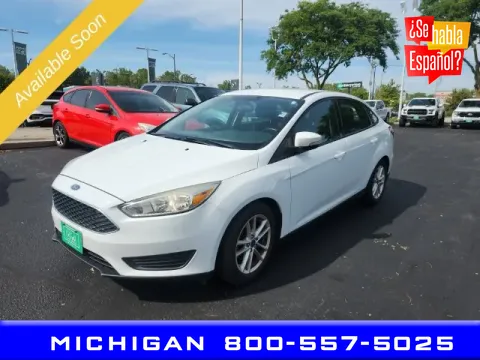 White 2016 Ford Focus SE for sale in Michigan Center, MI