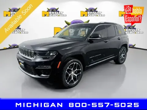 Black 2024 Jeep Grand Cherokee Summit Reserve for sale in Michigan Center, MI