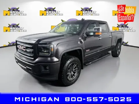 Gray 2015 GMC Sierra 1500 SLT for sale in Michigan Center, MI