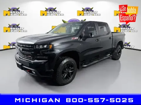 Black 2020 Chevrolet Silverado 1500 LT Trail Boss for sale in Michigan Center, MI