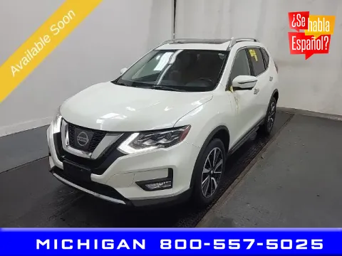 White 2017 Nissan Rogue SL for sale in Michigan Center, MI