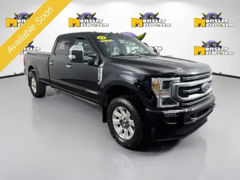 Another view of 2021 Ford F-250SD Platinum for sale in Michigan Center, MI at Monster Motors - Jackson, MI