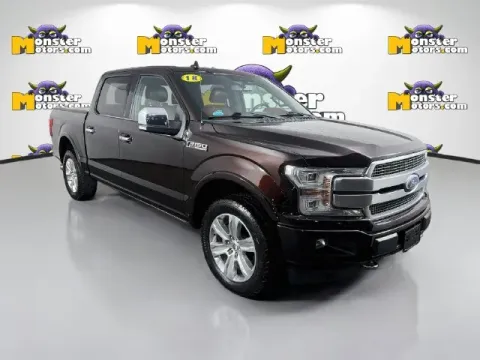 Another view of 2018 Ford F-150 Platinum for sale in Michigan Center, MI at Monster Motors - Jackson, MI
