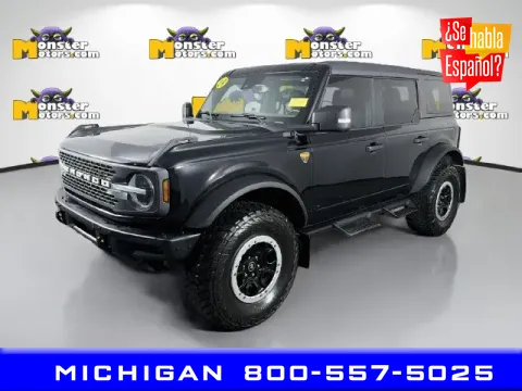 Black 2024 Ford Bronco Badlands for sale in Michigan Center, MI