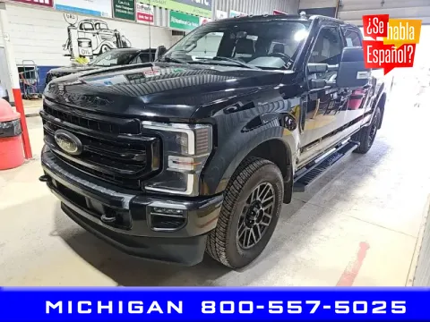 Black 2022 Ford F-250SD Lariat for sale in Michigan Center, MI