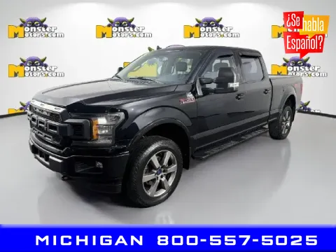 Black 2018 Ford F-150 for sale in Michigan Center, MI