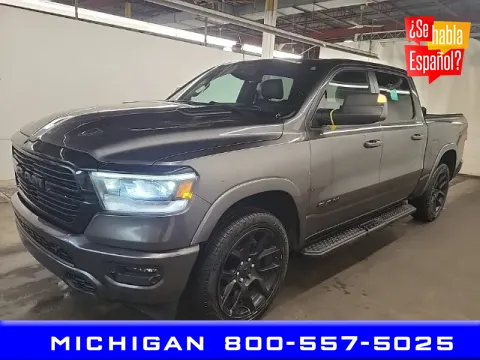 Gray 2022 Ram 1500 Laramie for sale in Michigan Center, MI