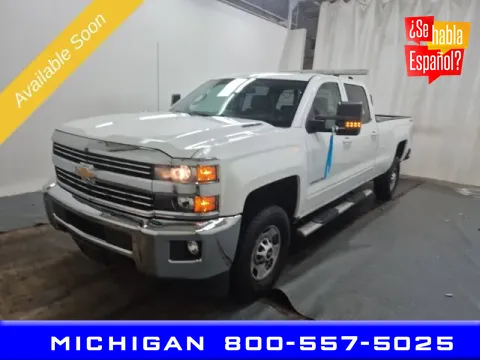 White 2015 Chevrolet Silverado 2500 HD LT for sale in Michigan Center, MI