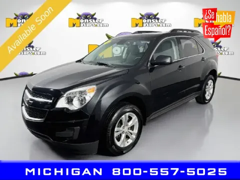 Black 2014 Chevrolet Equinox LT for sale in Michigan Center, MI