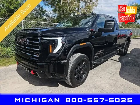 Black 2025 GMC Sierra 2500 HD AT4 for sale in Michigan Center, MI