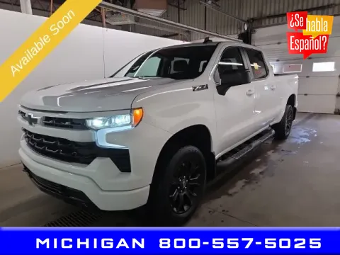 White 2023 Chevrolet Silverado 1500 RST for sale in Michigan Center, MI