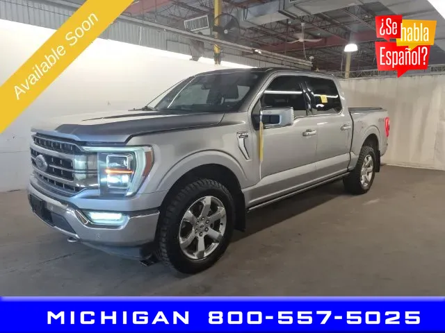 Silver 2023 Ford F-150 Lariat for sale in Michigan Center, MI