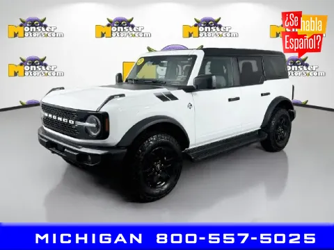 White 2025 Ford Bronco Outer Banks for sale in Michigan Center, MI