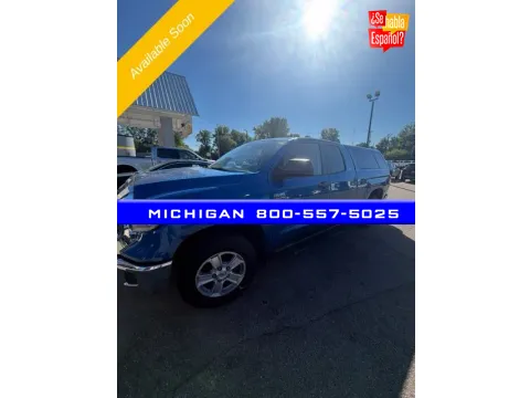 Blue 2018 Toyota Tundra SR5 for sale in Michigan Center, MI