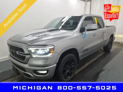 Silver 2022 Ram 1500 Sport for sale in Michigan Center, MI