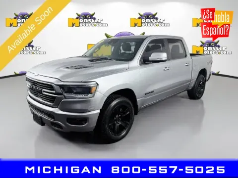 Silver 2022 Ram 1500 Sport for sale in Michigan Center, MI