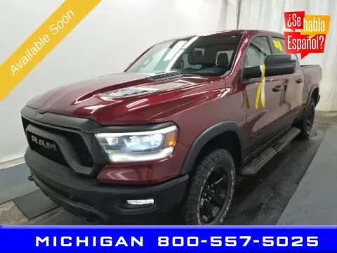 Red 2023 Ram 1500 Rebel for sale in Michigan Center, MI