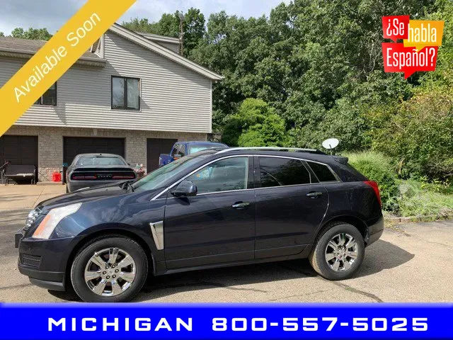 Blue 2016 Cadillac SRX Luxury for sale in Michigan Center, MI