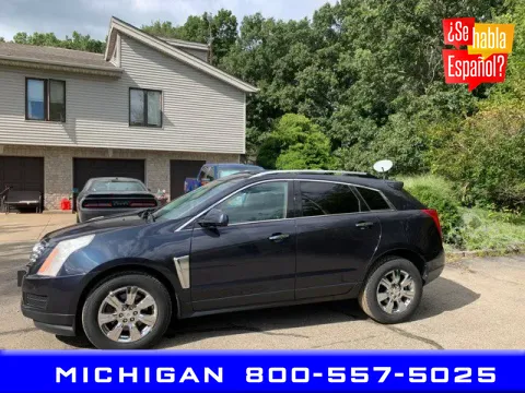 Blue 2016 Cadillac SRX Luxury for sale in Michigan Center, MI
