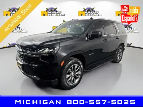 Black 2023 Chevrolet Tahoe LS for sale in Michigan Center, MI