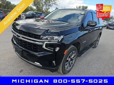 Black 2023 Chevrolet Tahoe LS for sale in Michigan Center, MI