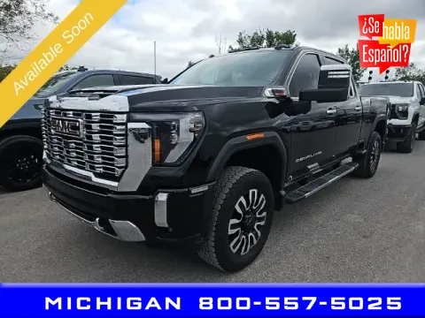Black 2025 GMC Sierra 2500 HD Denali for sale in Michigan Center, MI