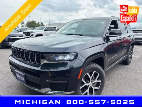 Blue 2024 Jeep Grand Cherokee L Limited for sale in Michigan Center, MI