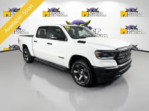 Another view of 2021 Ram 1500 Big Horn/Lone Star for sale in Michigan Center, MI at Monster Motors - Jackson, MI