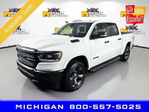 White 2021 Ram 1500 Big Horn/Lone Star for sale in Michigan Center, MI